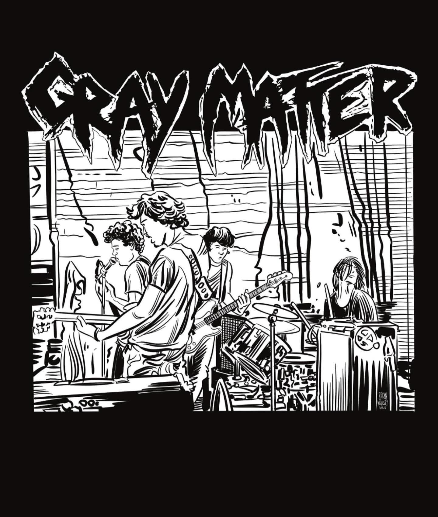 Take It Back: Life, Anxiety, and Gray Matter by Steve Niles illustrated by Brian Walsby. THIS IS A GRAPHIC NOVEL